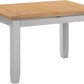 Windsor Extending Dining Table - PEBBLE GREY/OAK