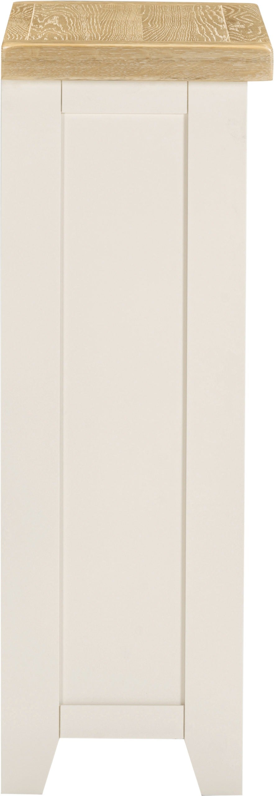 Windsor Low Bookcase - IVORY/OAK