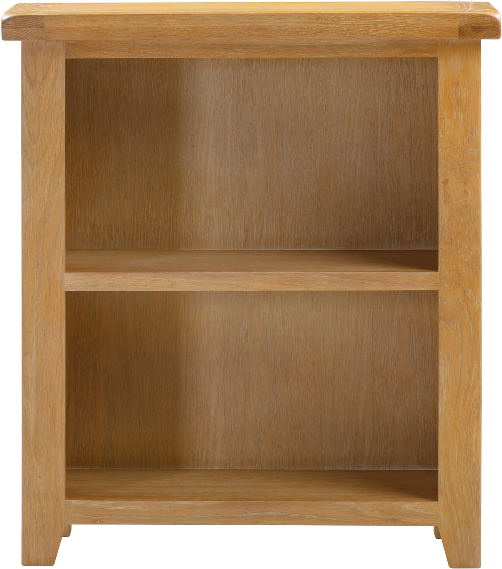 Windsor Low Bookcase - NATURAL OAK