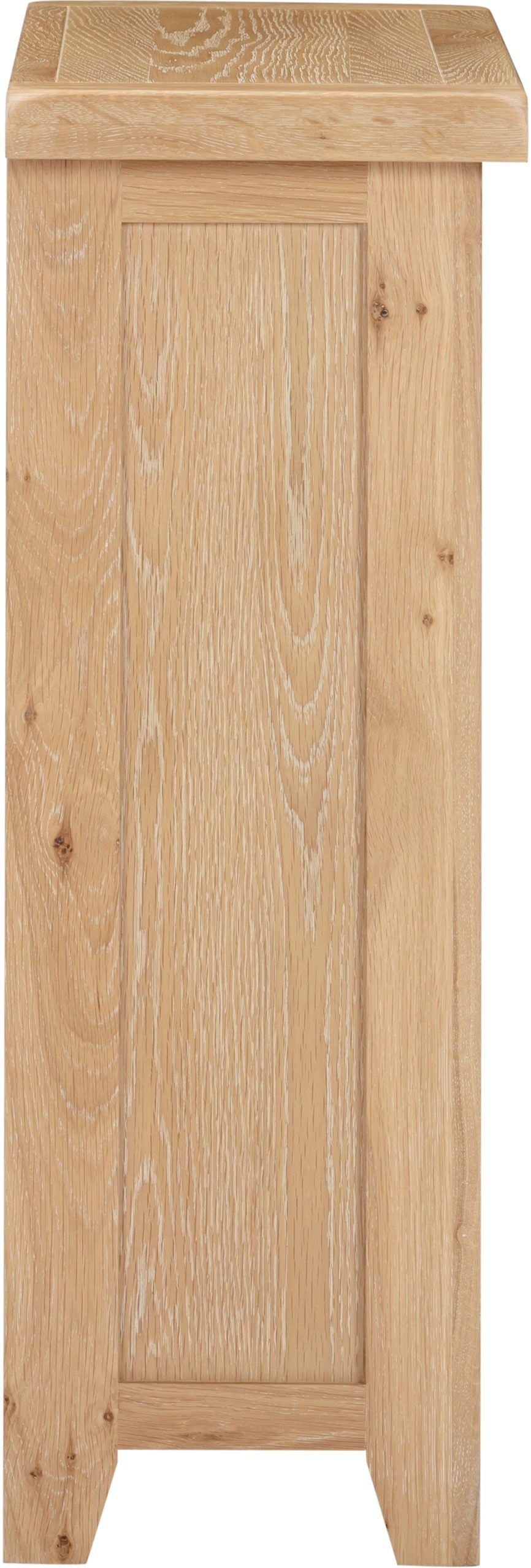 Windsor Low Bookcase - NATURAL OAK