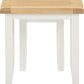 Windsor Nest of 2 Tables - Ivory/Oak