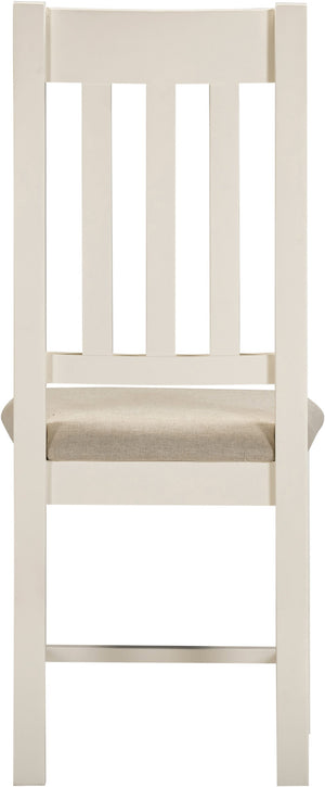Windsor Slatted Chair (Box of 2) - IVORY/OAT FABRIC