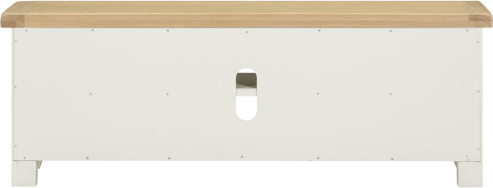 Windsor Straight TV Unit - IVORY/OAK