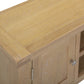 Windsor Straight TV Unit - Natural Oak