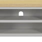 Windsor Straight TV Unit - PEBBLE GREY/OAK