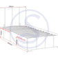 Waverley 3' Storage Bed - Black Faux Leather
