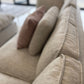 Santorini Sofa Grey Large Corner with Footstool