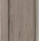 Zurich 1 Door Bookcase - Grey Wood Grain
