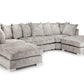 Bishop Scatterback Sofa Truffle U Shape Corner