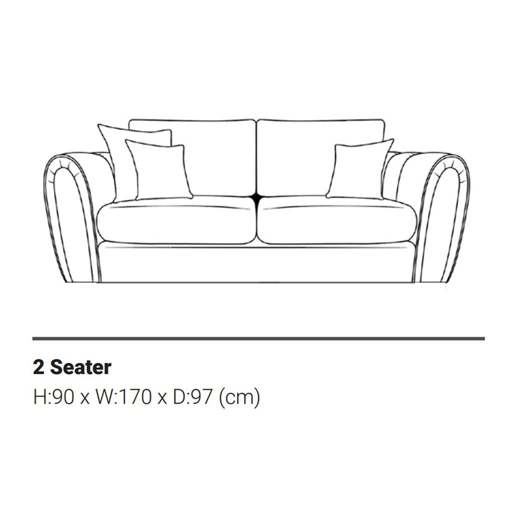 Alana 2 Seater Sofa-Furniture-Sofa Factory-Beige-Levines Furniture