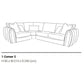 Alana Corner Suite-Furniture-Sofa Factory-Beige-1 Corner 2-Levines Furniture