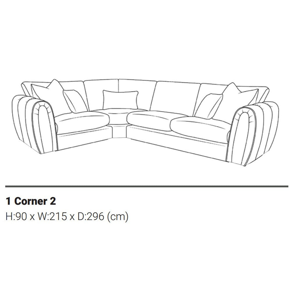 Alana Corner Suite-Furniture-Sofa Factory-Beige-1 Corner 2-Levines Furniture