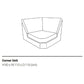 Alana Corner Suite-Furniture-Sofa Factory-Beige-1 Corner 2-Levines Furniture