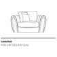 Alana Lovechair-Furniture-Sofa Factory-Beige-Levines Furniture