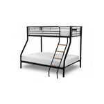 Alexa Triple Bunk-Furniture-Heartlands-Without Mattress-Black-Levines Furniture