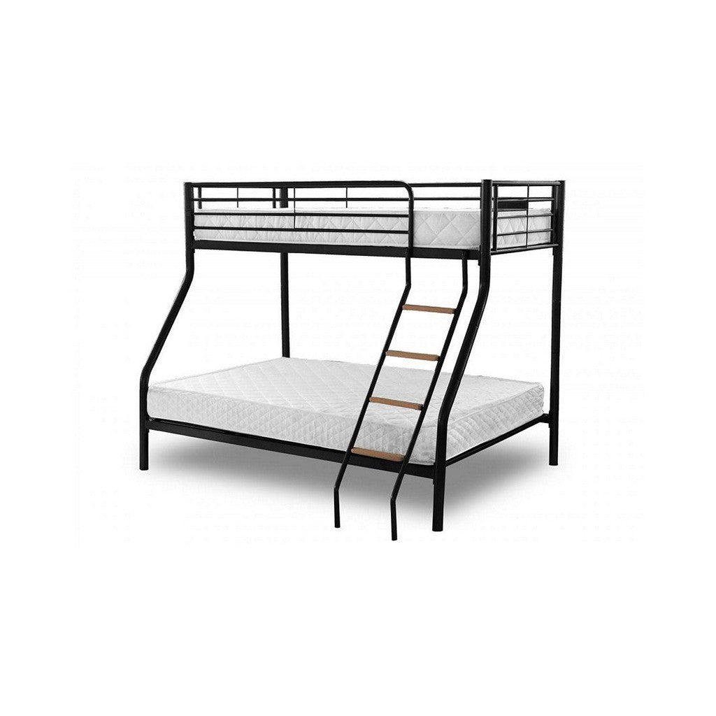 Alexa Triple Bunk-Furniture-Heartlands-Without Mattress-Black-Levines Furniture