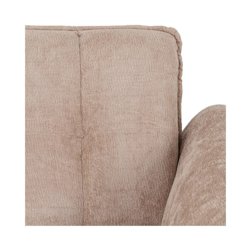 Amalfi 1 Seater Sofa-Furniture-Seconique-Champagne-Levines Furniture