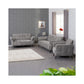 Amalfi 1 Seater Sofa-Furniture-Seconique-Champagne-Levines Furniture