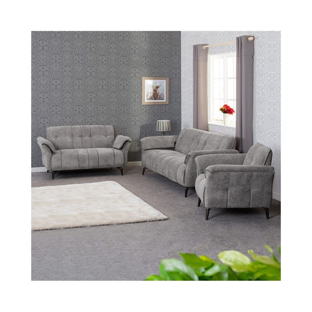 Amalfi 1 Seater Sofa-Furniture-Seconique-Champagne-Levines Furniture