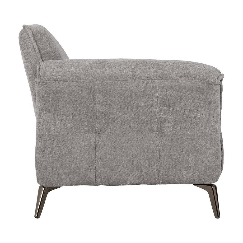 Amalfi 1 Seater Sofa-Furniture-Seconique-Champagne-Levines Furniture