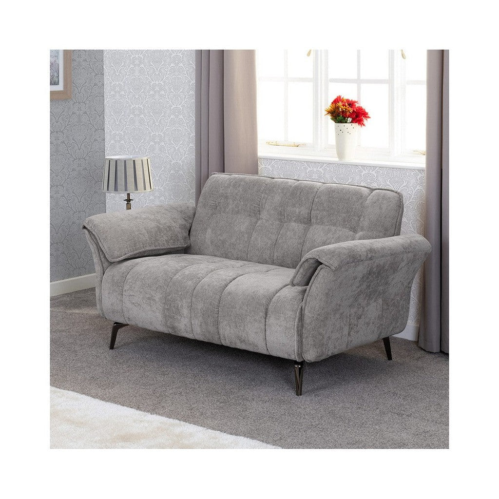 Amalfi 2 Seater Sofa-Furniture-Seconique-Grey-Levines Furniture