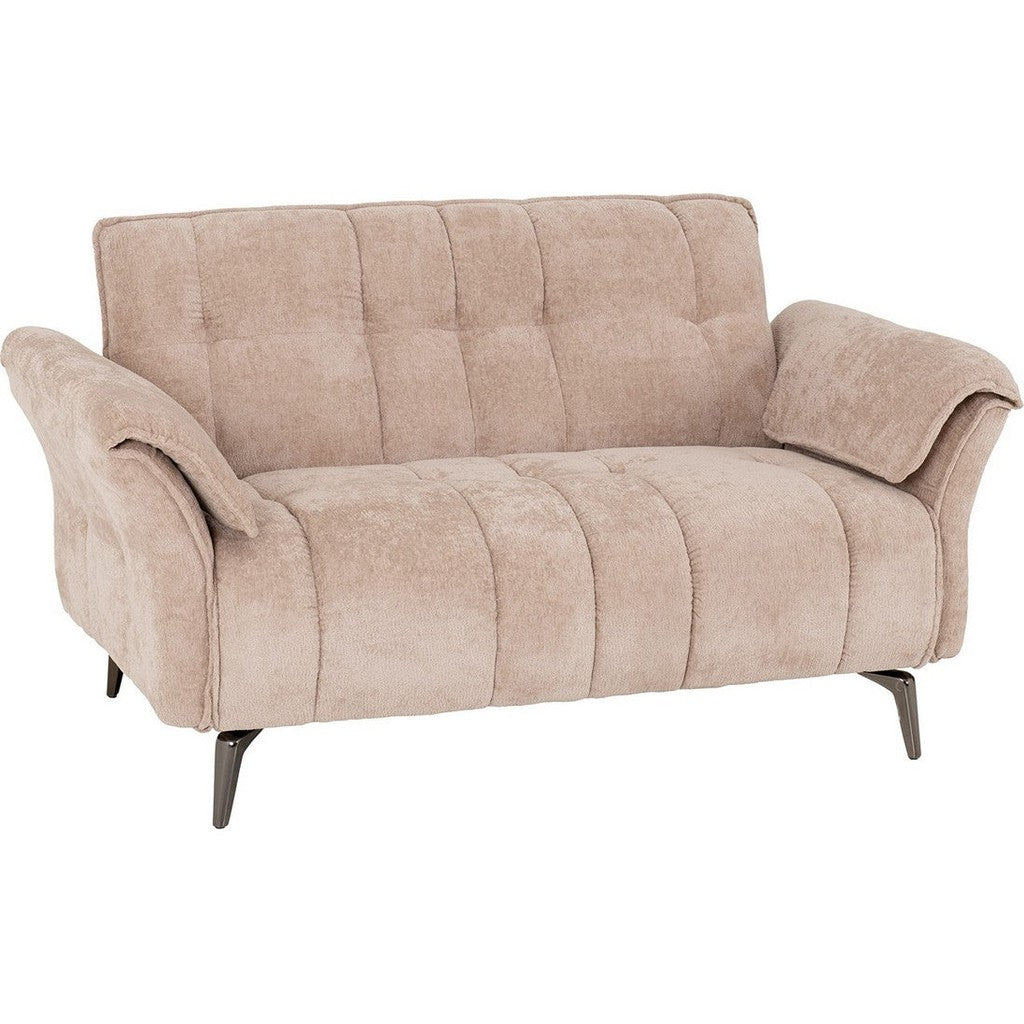 Amalfi 2 Seater Sofa-Furniture-Seconique-Champagne-Levines Furniture