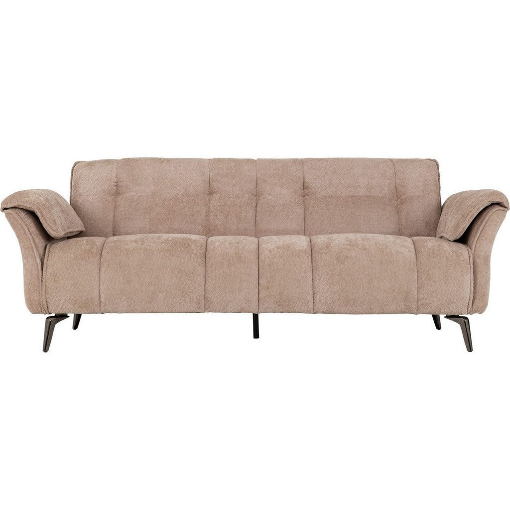 Amalfi 3 Seater Sofa-Furniture-Seconique-Champagne-Levines Furniture