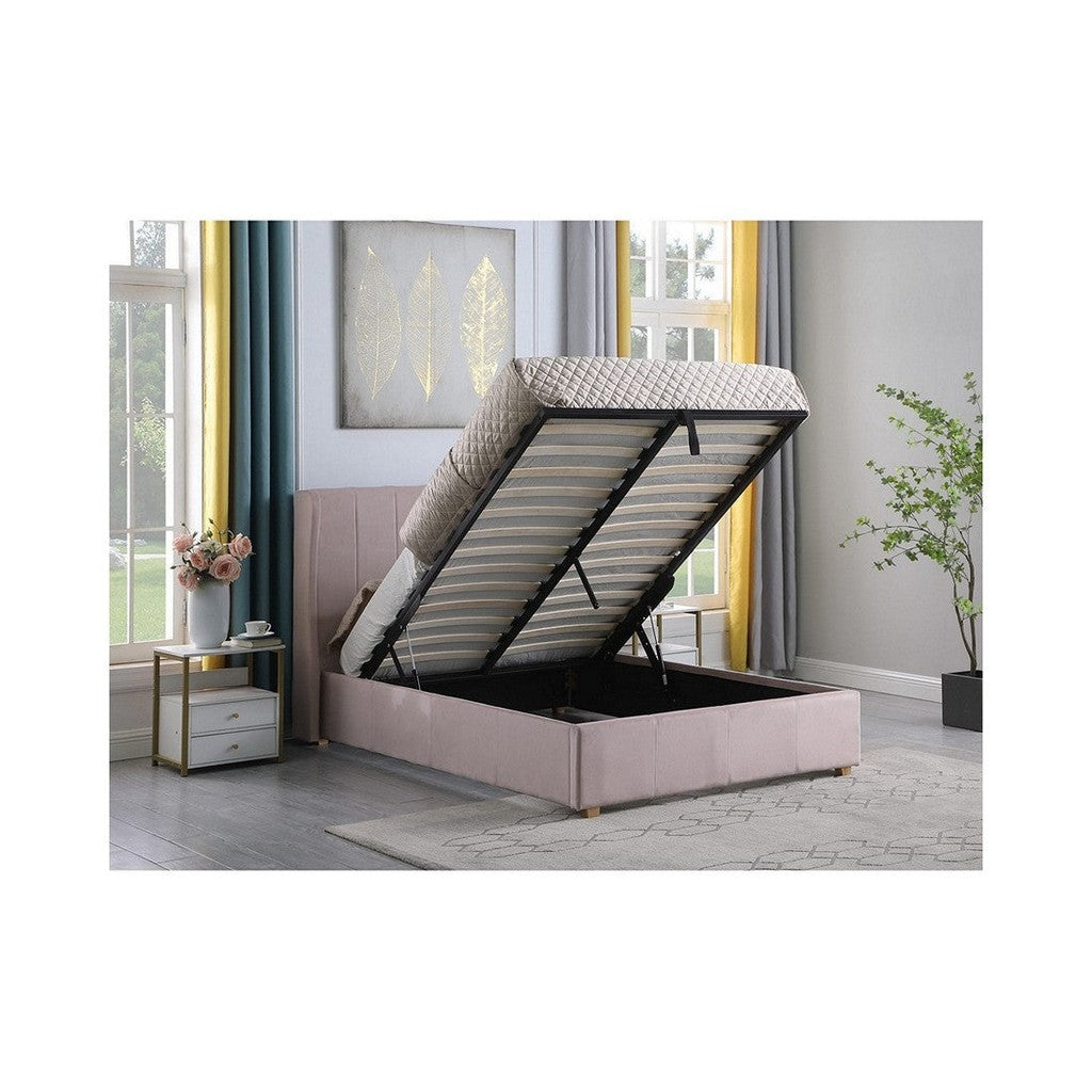 Amelia Kingsize Storage Bed-Furniture-Seconique-Dark Grey-Levines Furniture