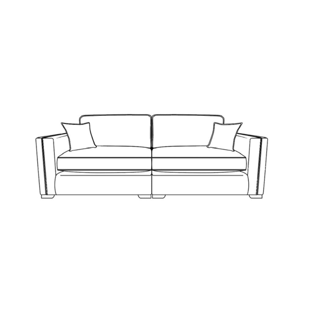 Ariya 4 Seater Sofa-Furniture-Sofa Factory-Shark-High Back-Levines Furniture