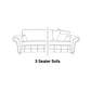 Arnage 3 Seater Sofa-Furniture-Sofa Factory-Coal-Levines Furniture