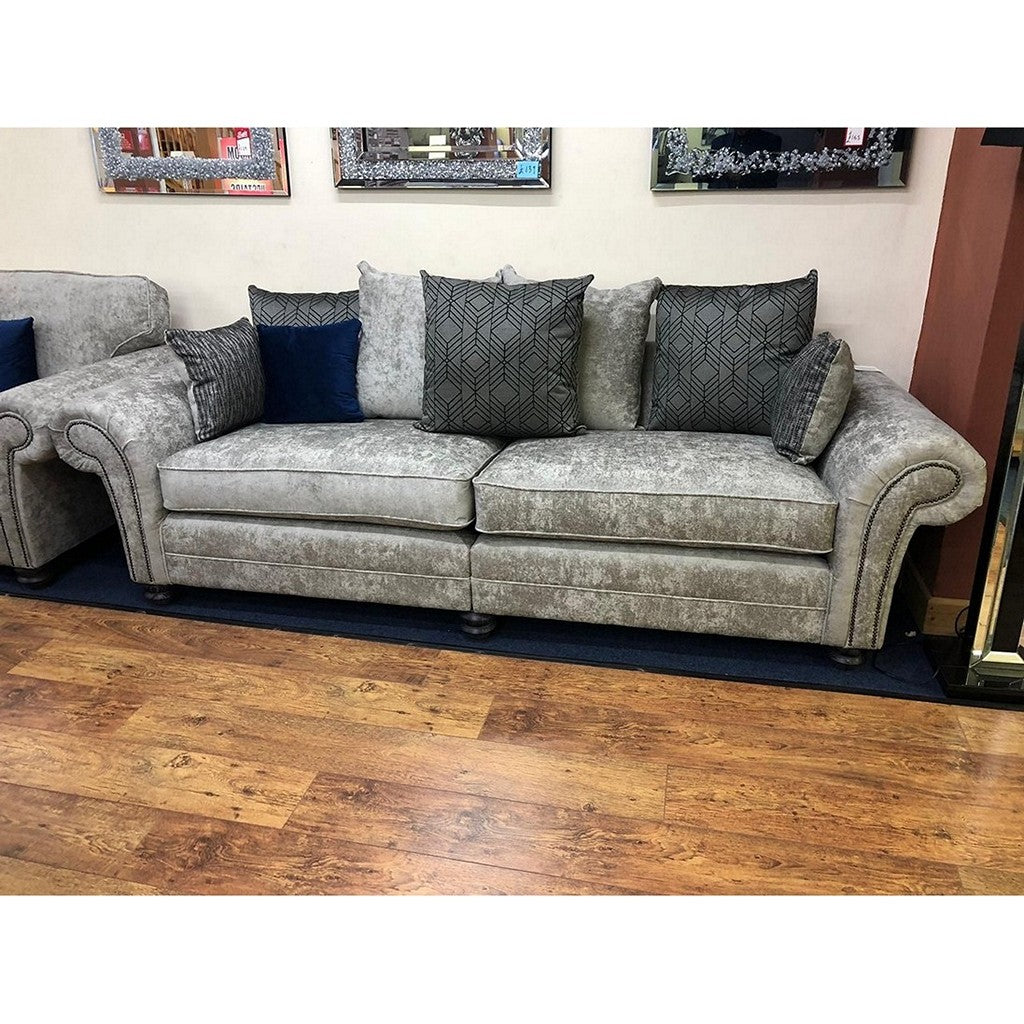 Arnage 3 Seater Sofa-Furniture-Sofa Factory-Coal-Levines Furniture