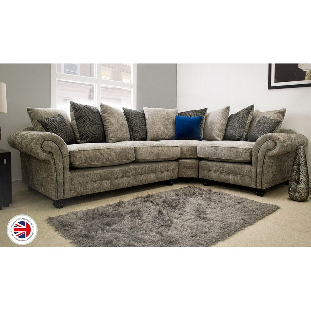 Arnage 4 Seater Sofa-Furniture-Sofa Factory-Coal-Levines Furniture