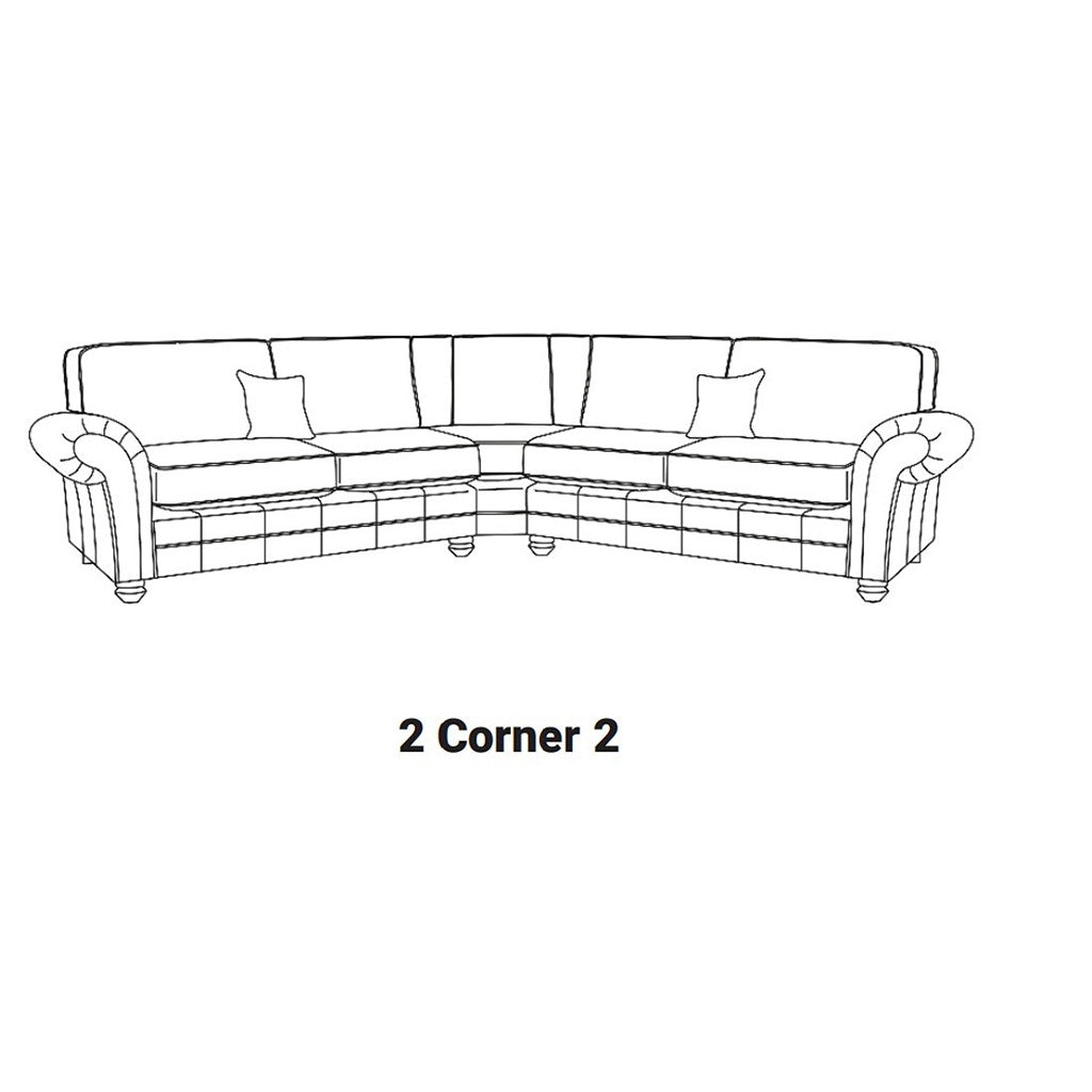 Arnage Corner Suite-Furniture-Sofa Factory-2 Corner 2-Coal-Levines Furniture