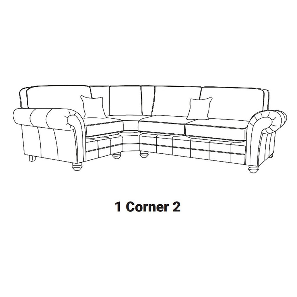 Arnage Corner Suite-Furniture-Sofa Factory-1 Corner 2-Coal-Levines Furniture