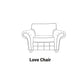 Arnage Love Chair-Furniture-Sofa Factory-Coal-Levines Furniture