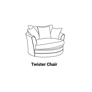 Arnage Twister Chair-Furniture-Sofa Factory-Coal-Medium-Levines Furniture