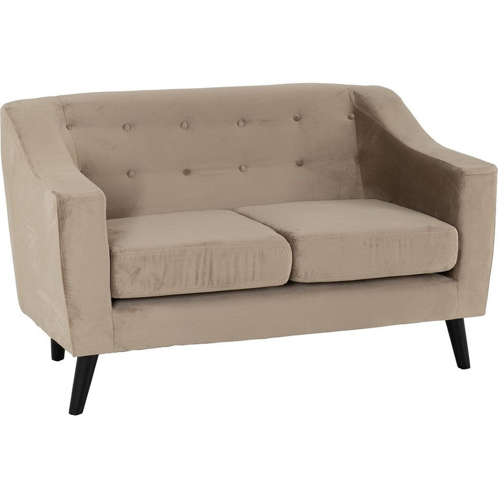 Ashley 2 Seat Sofa-Furniture-Seconique-Blue Velvet-Levines Furniture