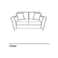 Aspen 2 Seater Sofa-Furniture-Sofa Factory-Slate-Levines Furniture