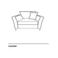 Aspen Lovechair-Furniture-Sofa Factory-Slate-Levines Furniture