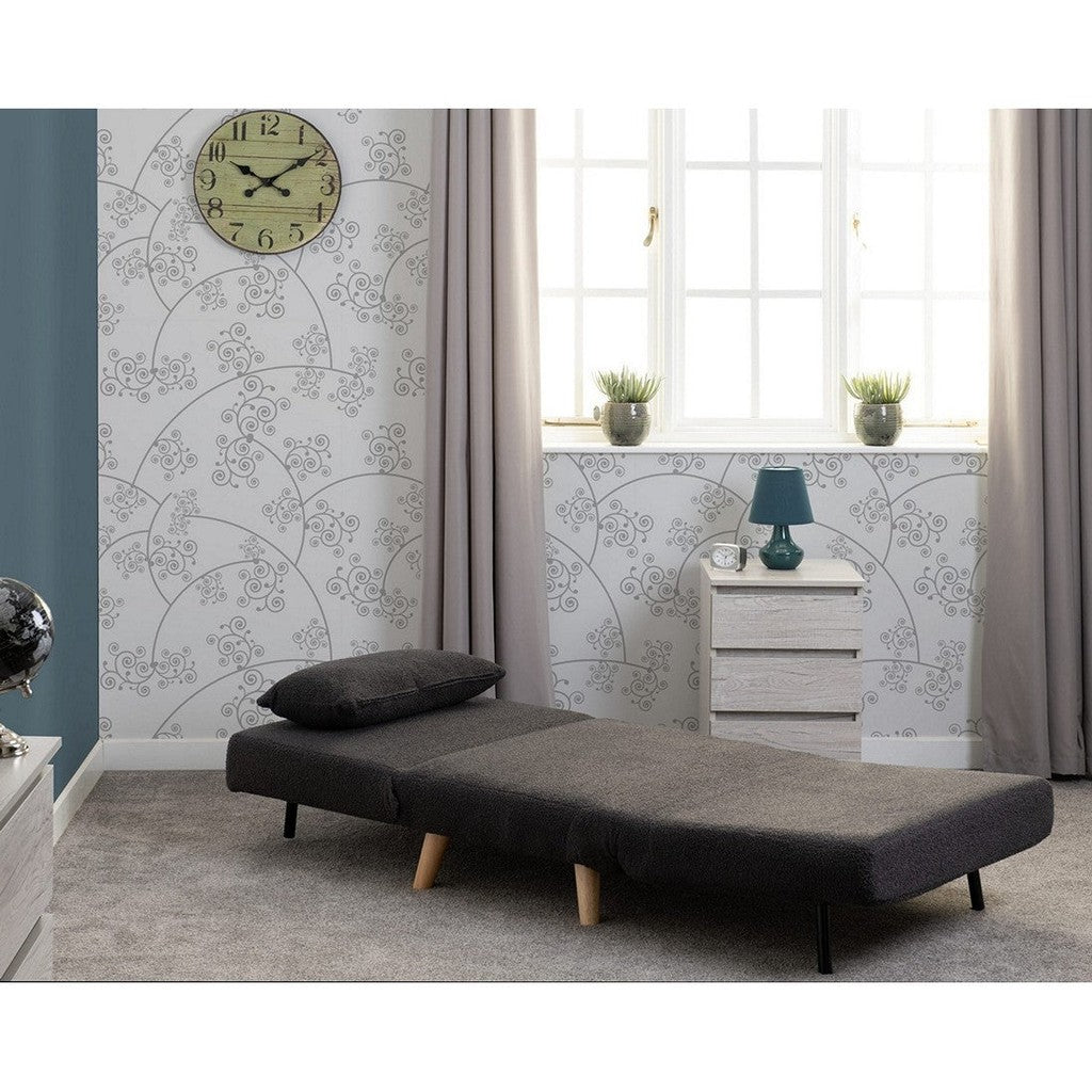 Astoria Chair Bed-Furniture-Seconique-Grey-Levines Furniture