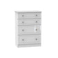 Balmoral 4 Drawer Chest-Furniture-Welcome-4 Drawers (Deep)-Levines Furniture