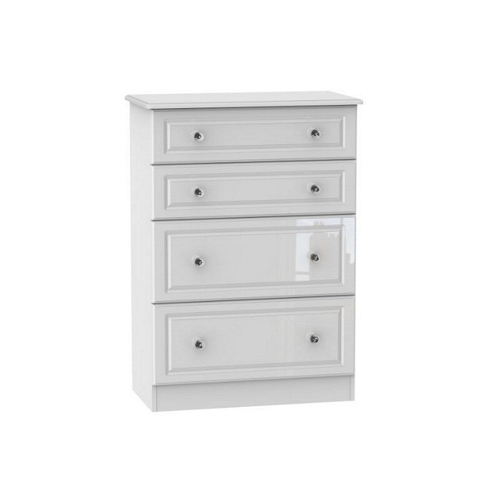 Balmoral 4 Drawer Chest-Furniture-Welcome-4 Drawers (Deep)-Levines Furniture