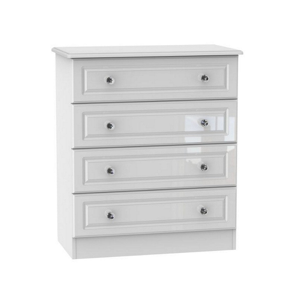 Balmoral 4 Drawer Chest-Furniture-Welcome-4 Drawers (Midi)-Levines Furniture