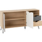 Bergen 2 Door 2 Drawer Sideboard-Furniture-Seconique-Levines Furniture