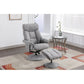 Biarritz Swivel Recliner Chair-Furniture-GFA-Cinder Plush-Levines Furniture