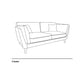 Blake 3 Seater + 2 Seater Sofa-Furniture-Sofa Factory-Khaki-Levines Furniture