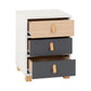 Brooklyn 3 Drawer Bedside-Furniture-Seconique-Levines Furniture