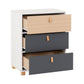 Brooklyn 3 Drawer Chest-Furniture-Seconique-Levines Furniture