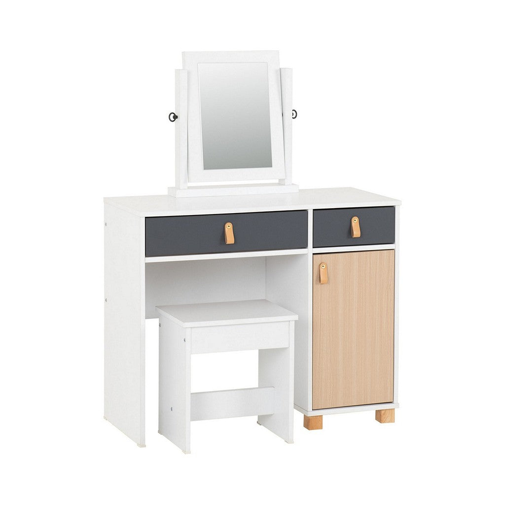 Brooklyn Dressing Table Set-Furniture-Seconique-Levines Furniture