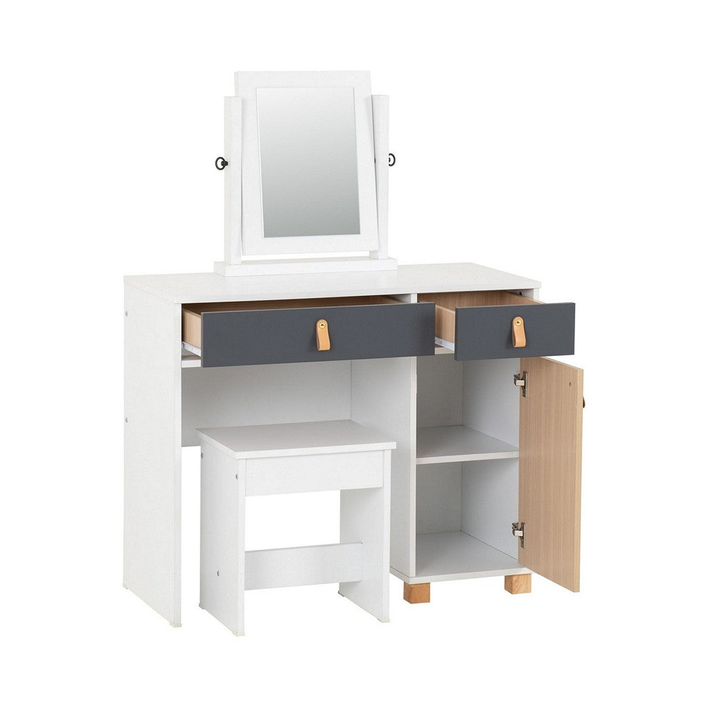 Brooklyn Dressing Table Set-Furniture-Seconique-Levines Furniture